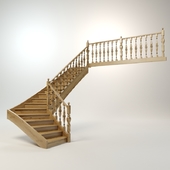 Staircase in classical style