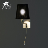 Бра Arte Lamp A9246AP-2SS, с абажуром