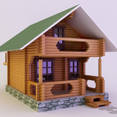 Деревянный дом (реальный проект)