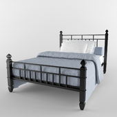 Кованая кровать размером 120х200 см