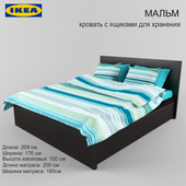IKEA MALM bed