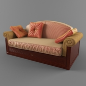 диван с декором в морском стиле Caroti