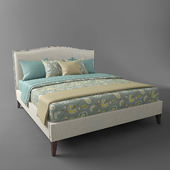 Bed made in USA Colette King Bed
