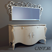 Cantori-dresser and mirror-Gregory madia