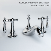 KOHLER bathroom sink spout Artifacts K-72758