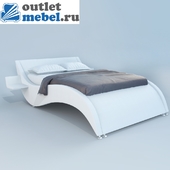 Волна дизайнерская кровать