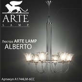 Люстра Arte lamp alberto A1744LM-6CC