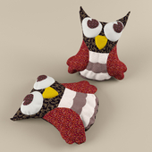 Pillow toy owl