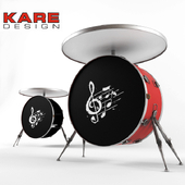 Столик KARE Bass Drum