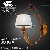 Бра Arte lamp Borgia A8100AP-1GA