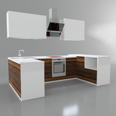 U-shaped kitchen
