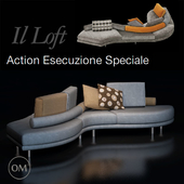 L Loft, диван action esecuzione