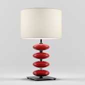 Elstead Lighting Onyx Red Table Lamp