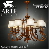 Люстра Arte lamp Castello A6016LM-8BG