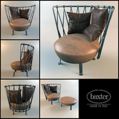 Baxter Pedro armchair &amp; puf