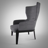 MOLTENI&C Armchair with armrests