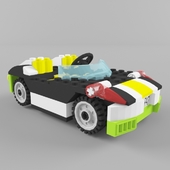 Lego Car Sunset Speeder
