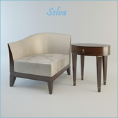 кресло и кофейный столик Selva