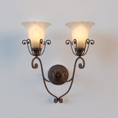 Бра Kichler, Cottage Grove Collection  Wall Sconce 2Lt 6858CZ (Carre Bronze)