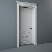 Classical entrance door