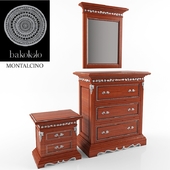 Dressers and Nightstands factory Bakokko collection MONTALCINO art.1473LQ, art.1472LQ, art.1474LQ