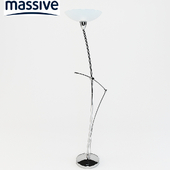 Massive floor lamp