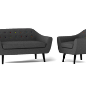 Ritchie Armchair and Sofa