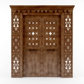 Дверь в грузинском стиле
