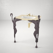 Kohler Uccello  Baroque Style Console Table