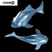 Wall Figurine Fish W39 COSMO