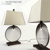 Ciro Metal Rings Lamp