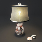 Lamp with shells