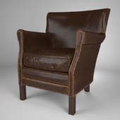 Vintage leather armchair