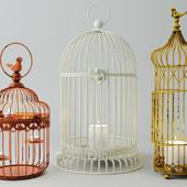 Cage Candle Holders