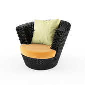 Ротанговый плетеный стул