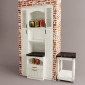 Cupboard-cupboard in the kitchen