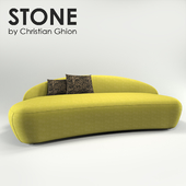 Stone Sofa by Christian Ghion