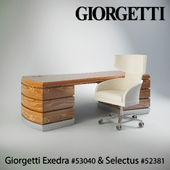 Giorgetti Exedra #53040 & Giorgetti Selectus #52381