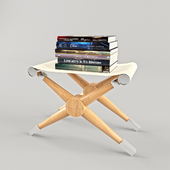 Chair with books