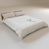 Duvet cover with pillows