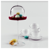Serving stand with sweets