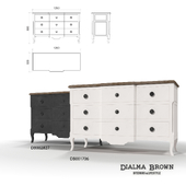 Комоды Dialma Brown