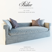 Baker_ No. 6147S_Horizonte Skirted Sofa