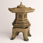 Japanese garden lantern &quot;Yukimi-toro&quot;