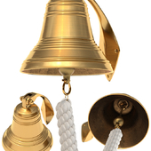 The ship&#39;s bell &quot;Rynda&quot;
