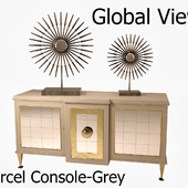 Global Views 2461 Marcel Console-Grey