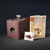 Старинный фотоаппарат Kodak