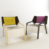 2PiN- armchairs design by Radek Nowakowski
