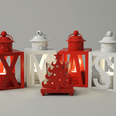 Christmas Lanterns & Tealight / ZARA HOME