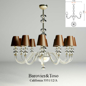Люстра Barovier&Toso California 5551/12